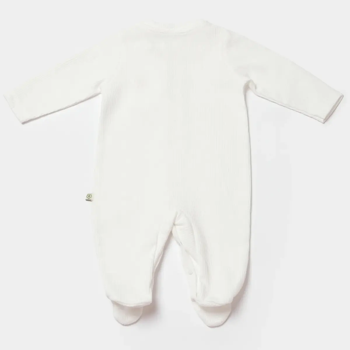 Bibaby Organik Tulum Waffle Smile Ekru