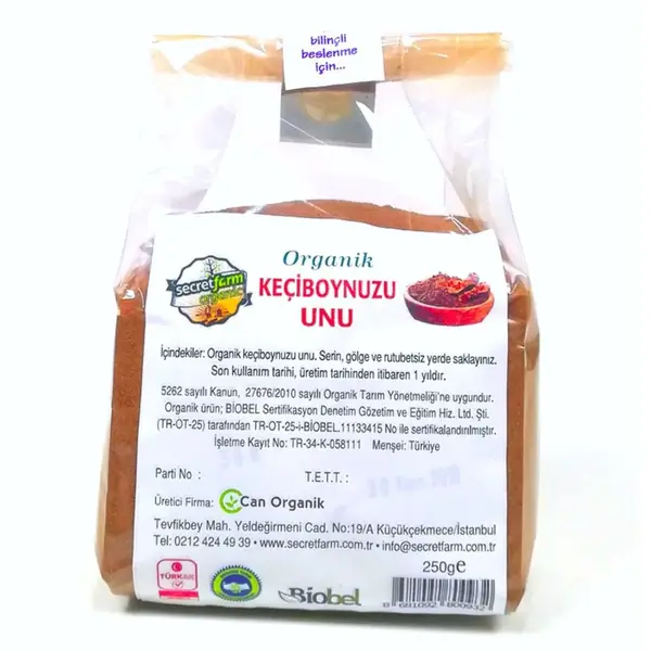 Secret Farm Organik Keçiboynuzu Unu 250gr