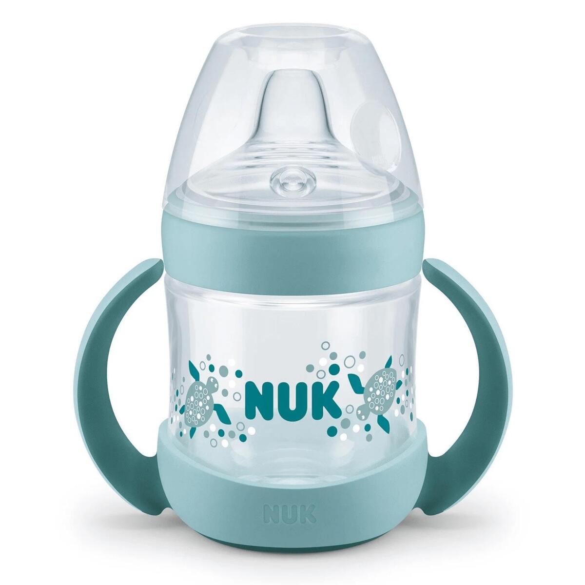 Nuk Nature Sense Learner Isı Göstergeli Alıştırma Bardağı 150 ml 6+ Ay Yeşil