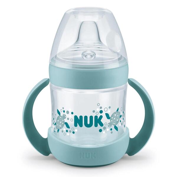 Nuk Nature Sense Learner Isı Göstergeli Alıştırma Bardağı 150 ml 6+ Ay Yeşil