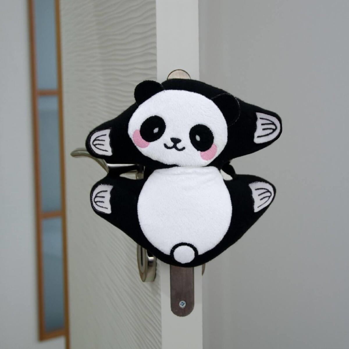 Sevi Bebe Sevimli Kapı Durdurucu Siyah Panda