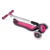 Globber Elite Deluxe Işıklı Scooter Pembe