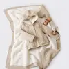 Bibaby Hırka Triko Desenli Welsoftlu Bej
