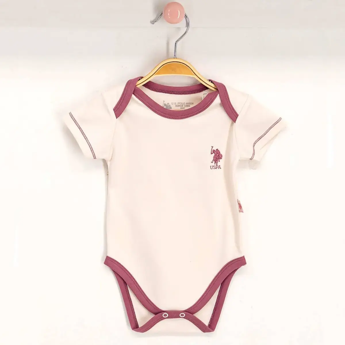 U.S. Polo Body Kısa Kol Vanilya