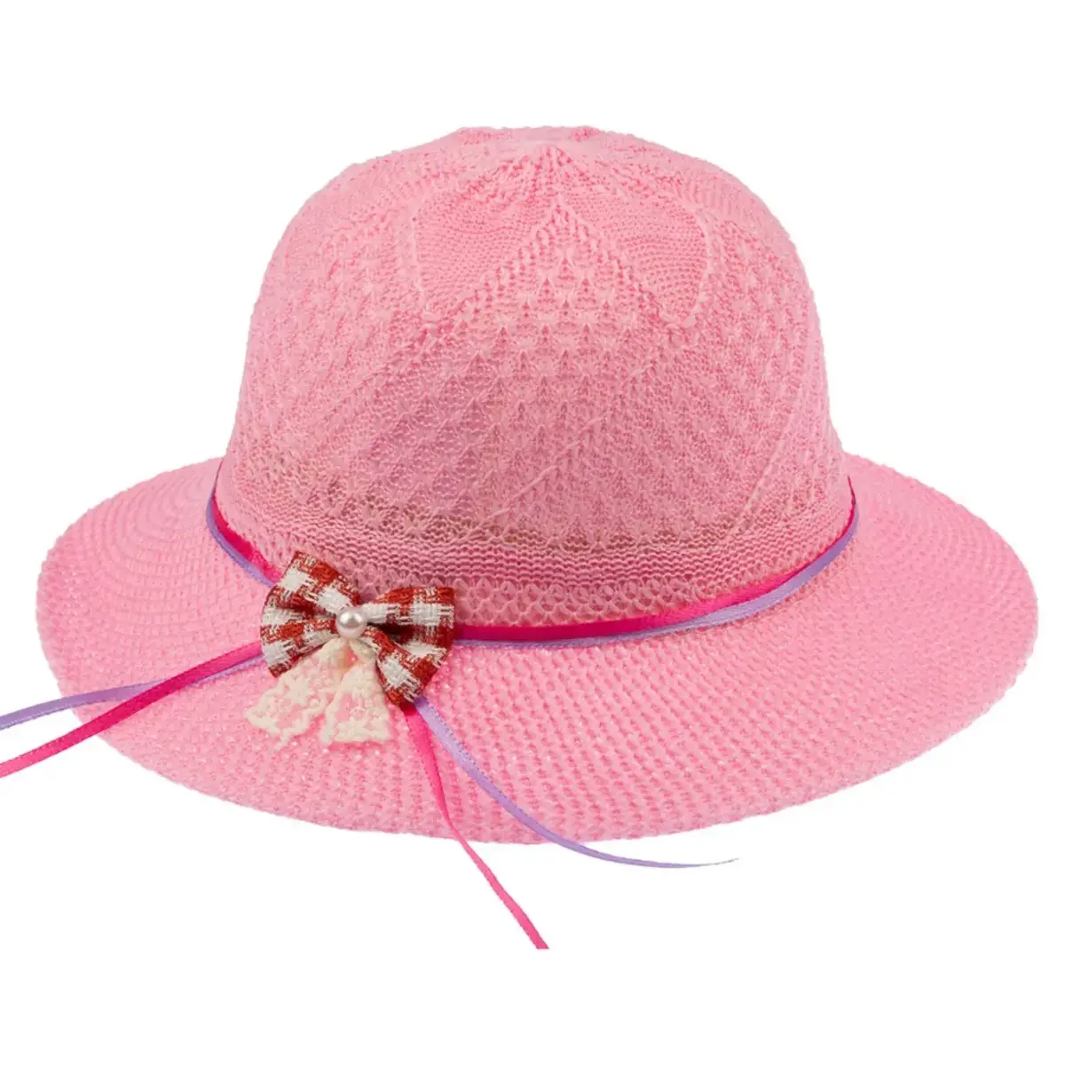 Kitti Şapka Merserize 0-18 Ay Pembe Asortili