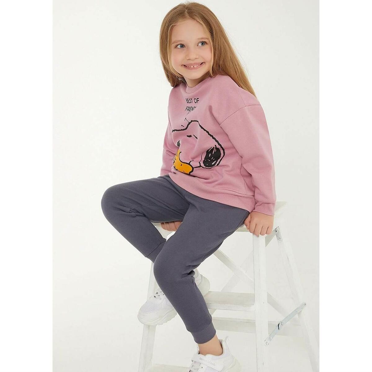 Snoopy Eşofman Takımı Leylak