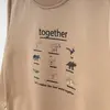 Bebolly 2li Takım Together Baskılı Sütlü Kahve