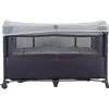 Prego 8044 Miami Plus Anne Yanı Oyun Parkı 70x120 cm Gri