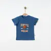 Winimo T-Shirt Basketball Baskılı İndigo