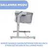 Chicco Next2Me Magic Evo Anne Yanı Beşik Grey Mist