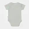 Bibaby Organik Body Kısa Kol Waffle Smile Mint