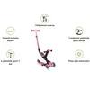 Globber Go Up Deluxe Işıklı Scooter Pembe