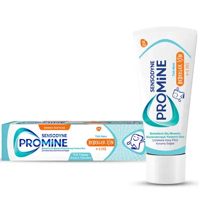 Sensodyne Promine Çocuklar İçin Diş Macunu 0-2 Yaş 50 ml