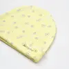 Bibaby Organik Şapka 2li Love You Yellow Lavender