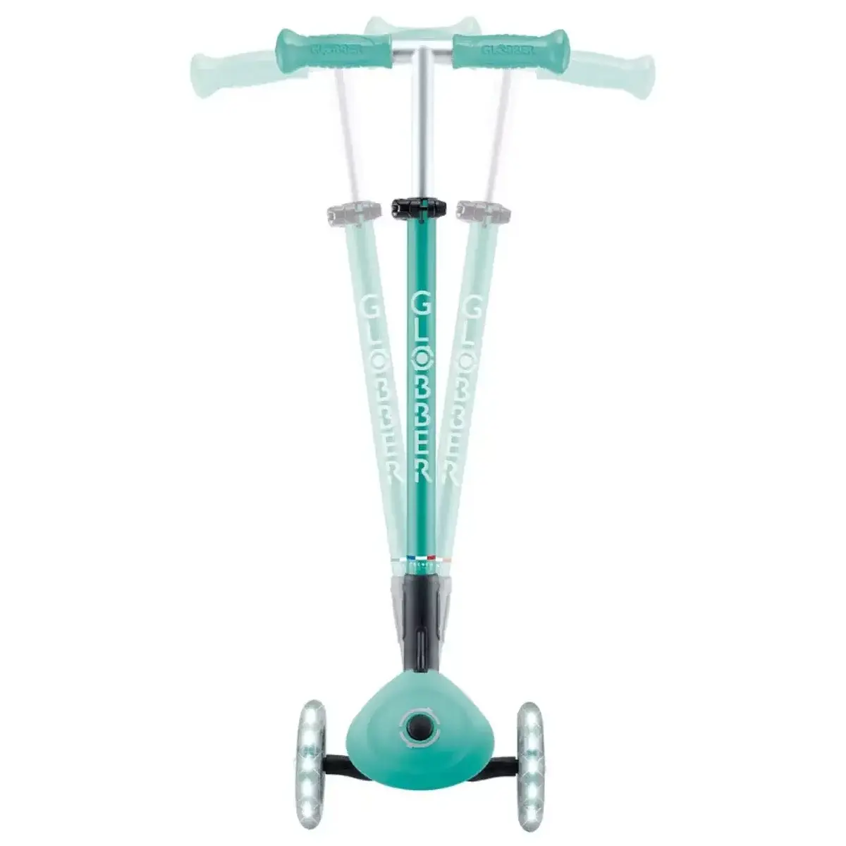 Globber Elite Deluxe Işıklı Scooter Koyu Mint