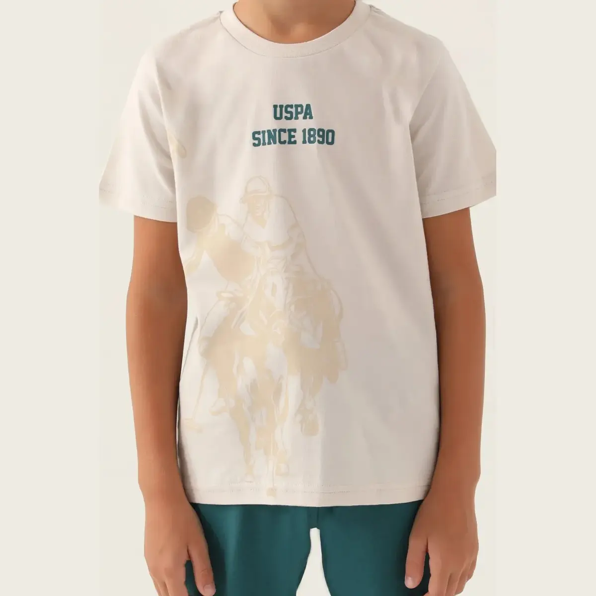 U.S. Polo 2li Takım Bermuda Taş