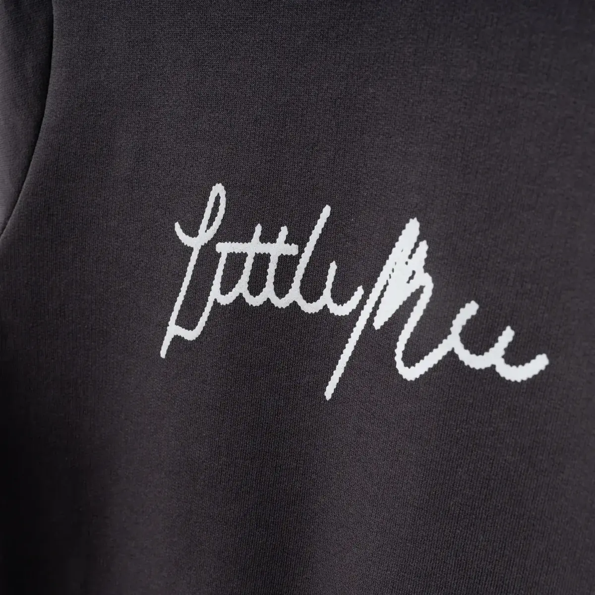 Bebolly Sweatshirt Littlimu Baskılı  Füme