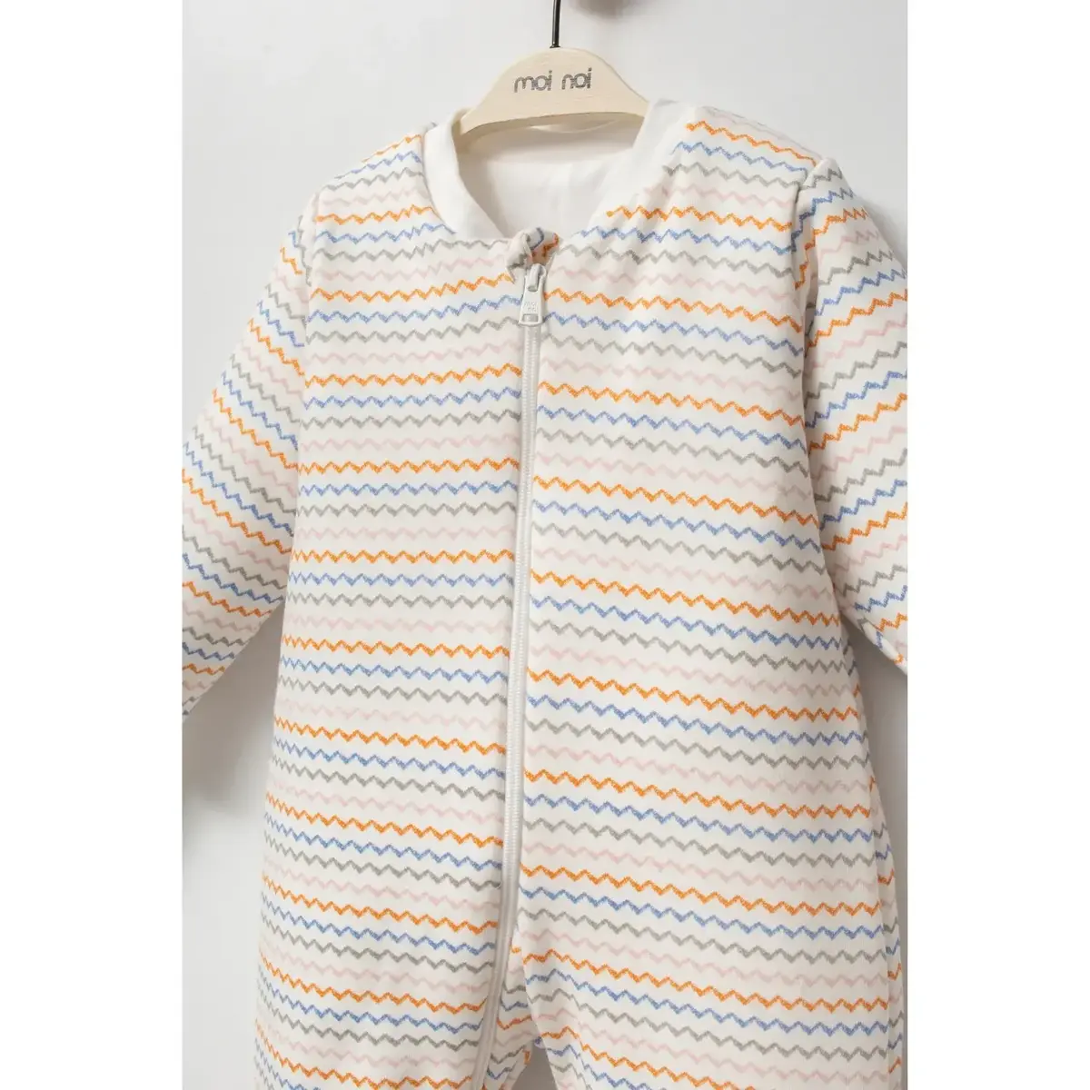 Moi Noi Uyku Tulumu Çoraplı 2,5 Tog Zigzag Desenli