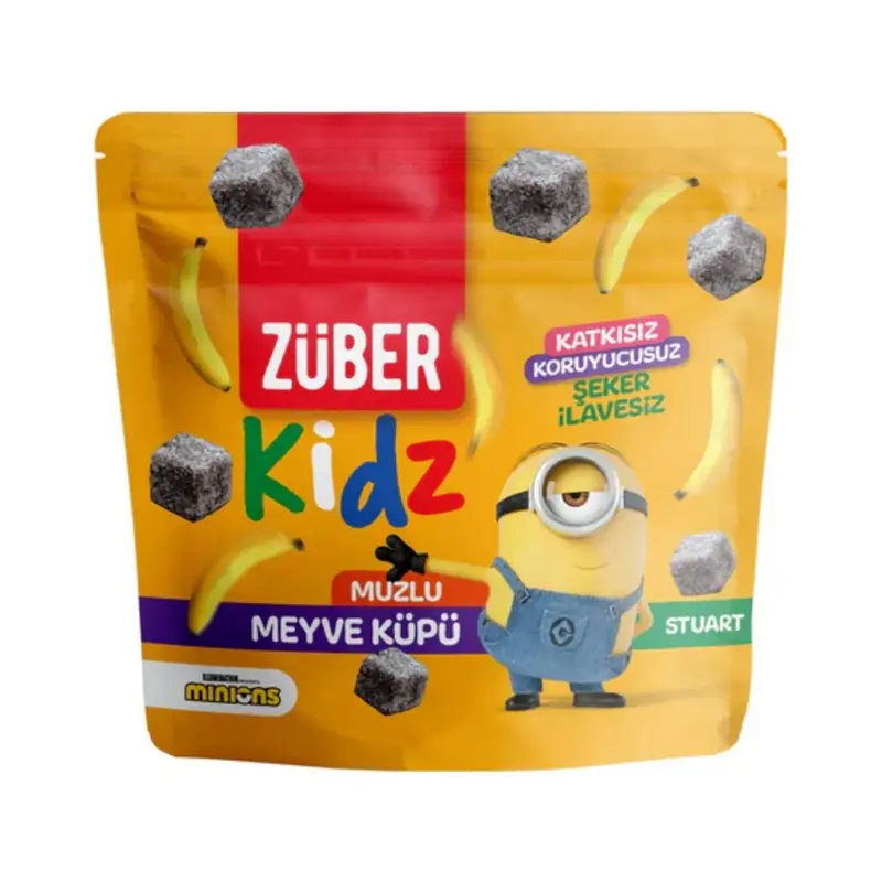 Züber Kidz Muzlu Meyve Küpü 49gr