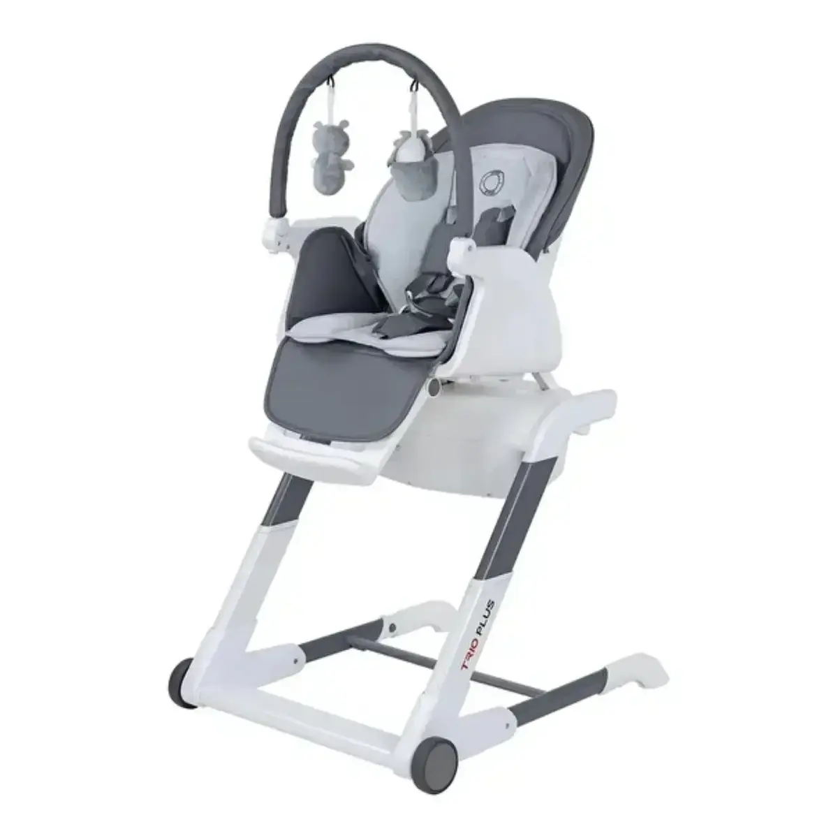 Prego 4029 Trio Plus Fonksiyonel Mama Sandalyesi ve Ana Kucağı Gri