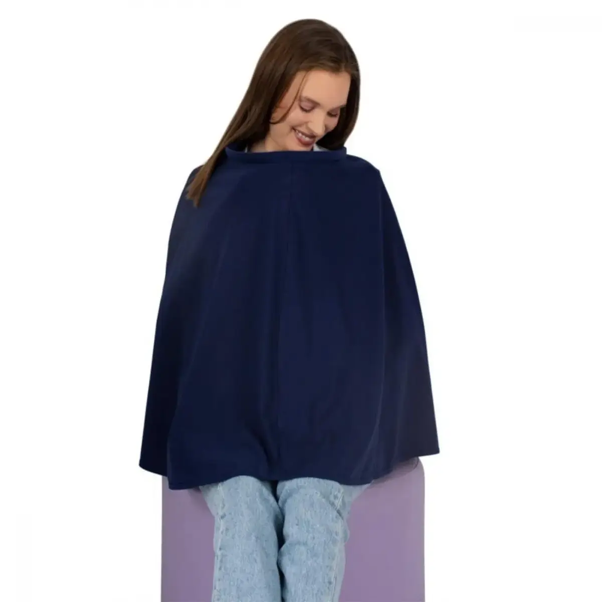 Sevi Bebe Panço Emzirme Örtüsü Lacivert Sevi Bebe Panço Emzirme Örtüsü Lacivert