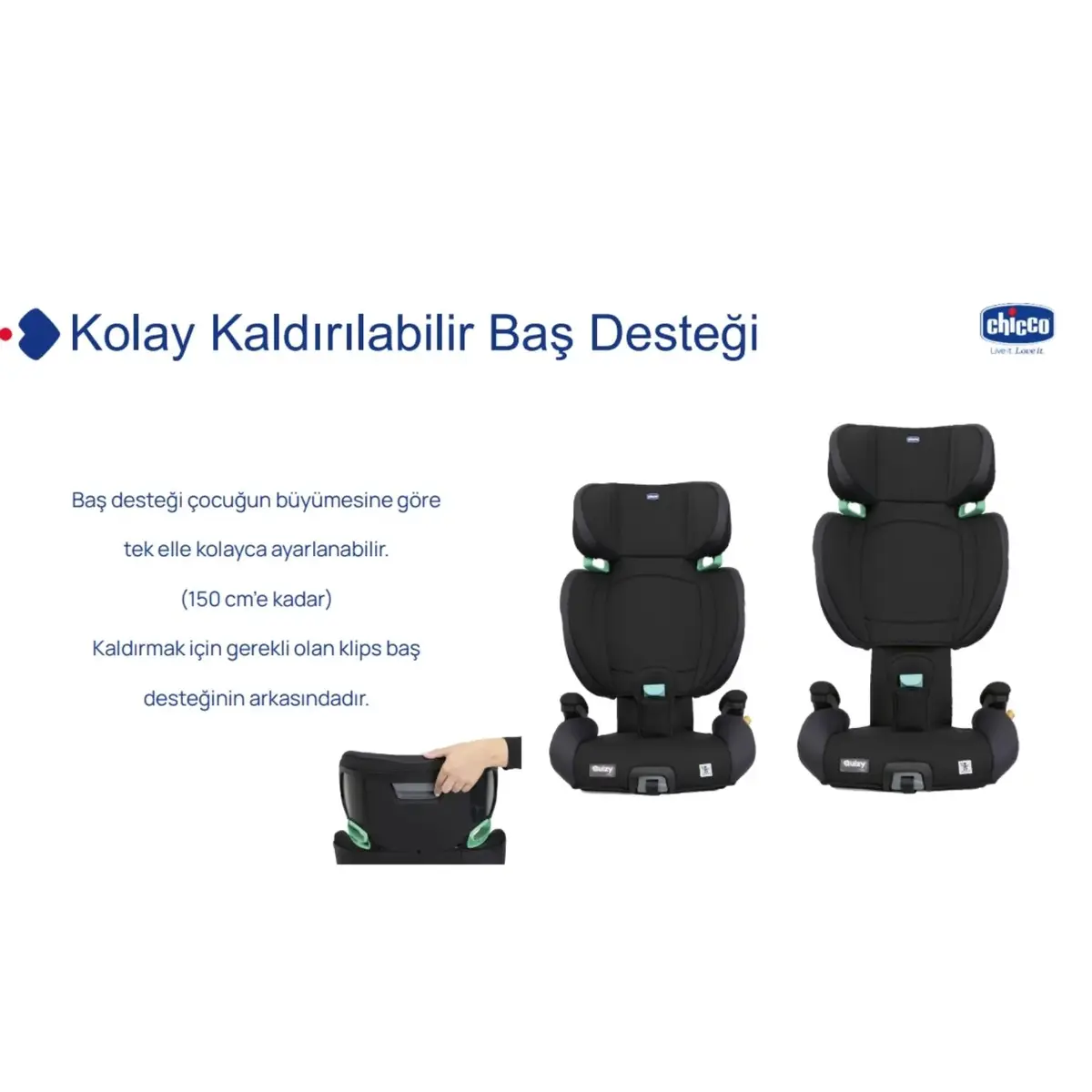 Chicco Quizy I-Size Oto Koltuğu 15-36 Kg Black