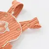 Bibaby Organik Salopet Tulum Summer Fruit Light Cream - Caramel