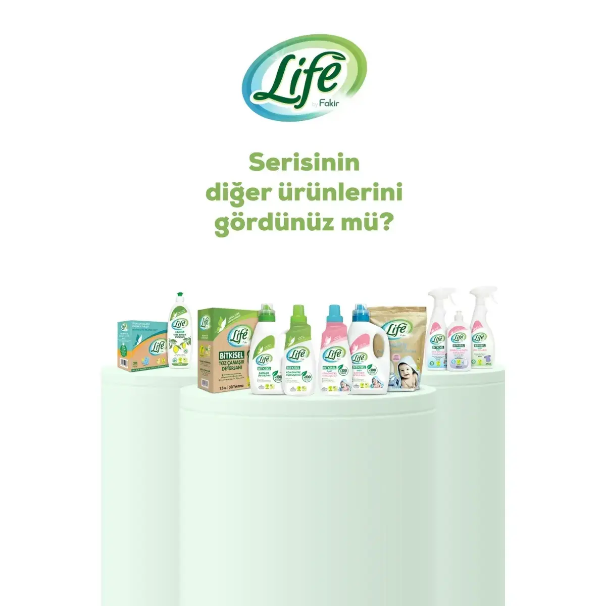 Life by Fakir Baby %100 Bitkisel Konsantre Yumuşatıcı 1500 ml 