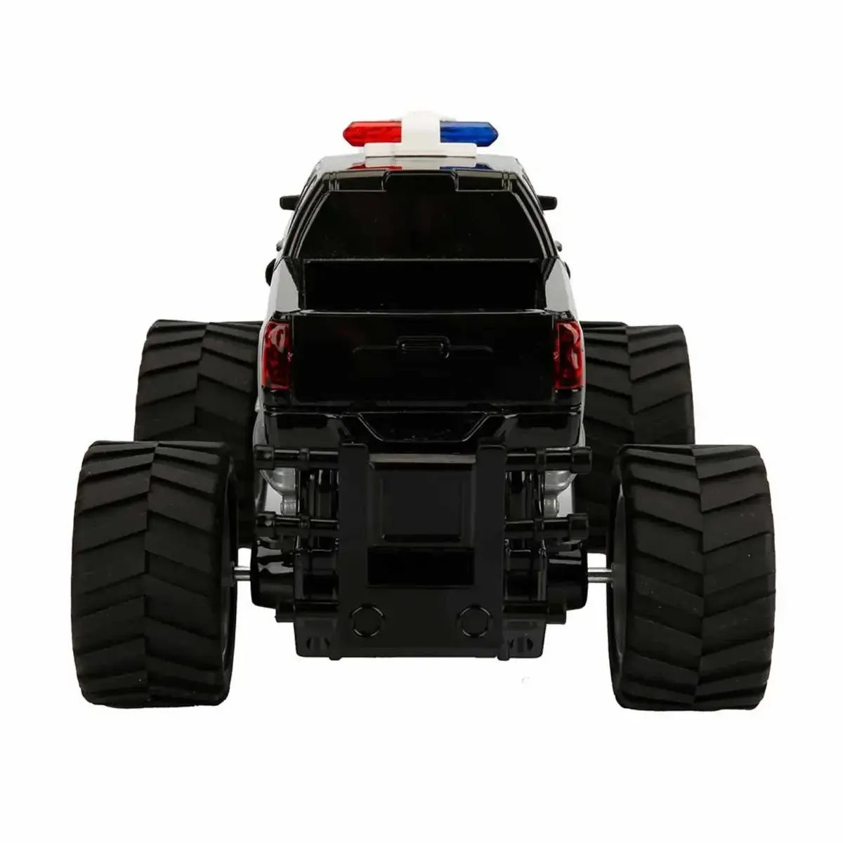 Uzaktan Kumandalı Jumbo Wheels Usb Şarjlı Işıklı Polis Arabası 1:18