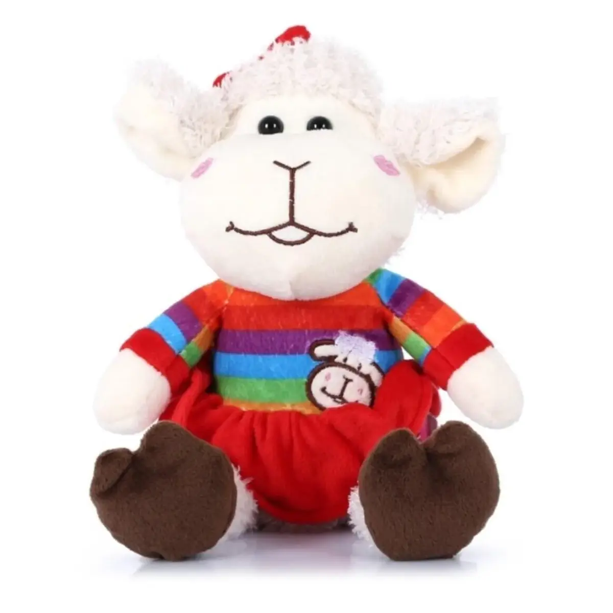 Selay Peluş Elbiseli 23 Cm Kuzu Selay Peluş Elbiseli 23 Cm Kuzu