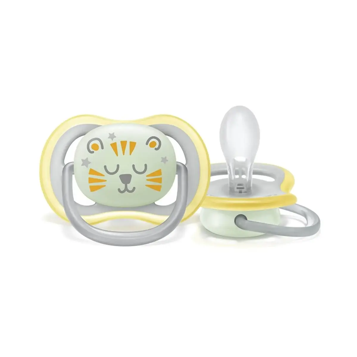 Philips Avent SCF376/01 Ultra Air Silikon Emzik 2li 18+ Ay Nighttime Desenli