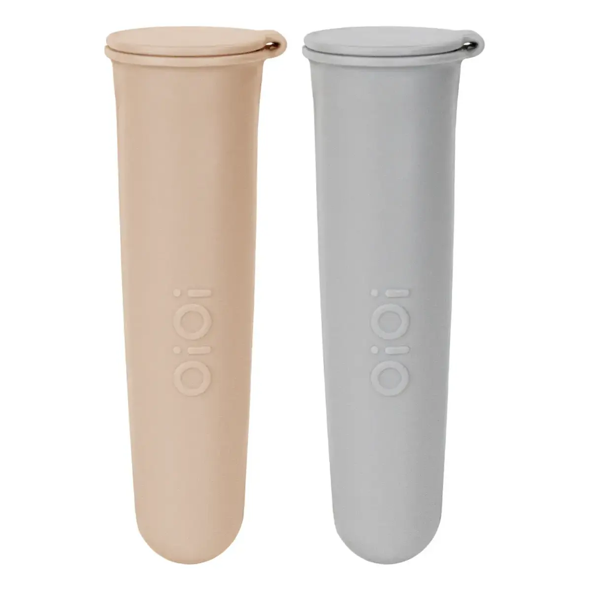 OiOi Buz Buz Dondurma Kalıbı 2li Bubble Beige - Powder Grey