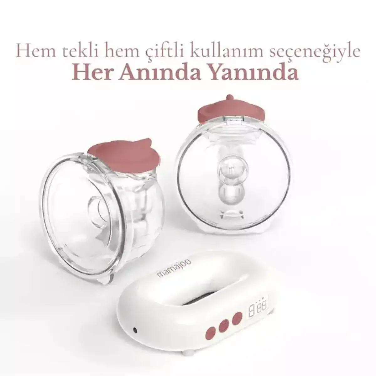 MAMAJOO KYBELE GİYİLEBİLİR ELEKTRONİK ÇİFTLİ POMPA 150 ml