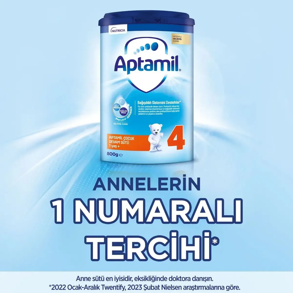 Aptamil 4 Devam Sütü 800 gr x2