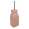 OiOi Şişe + Pipet 6+ AyWoody Brown - Powder Grey