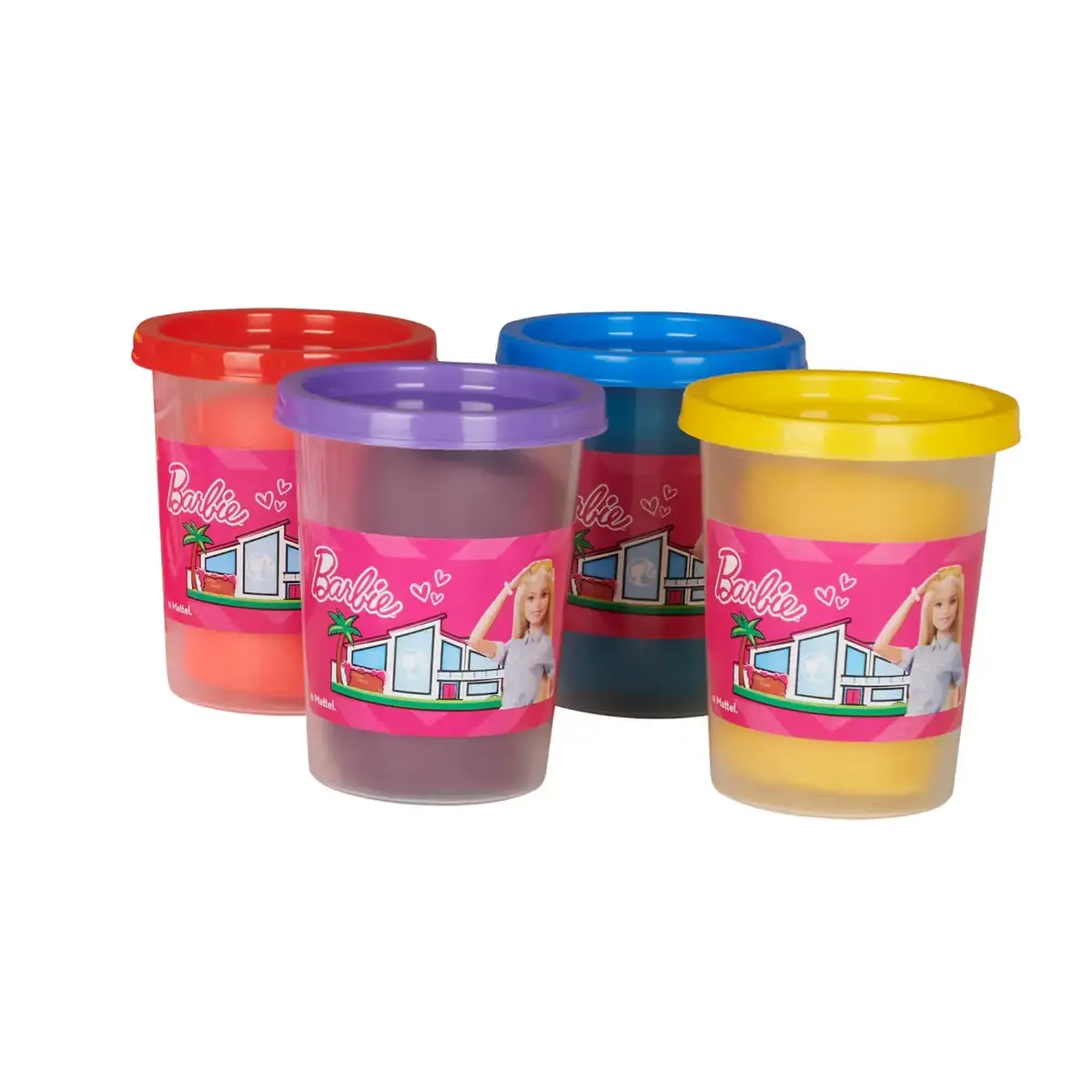 Barbie Oyun Hamuru 4'lü 400gr