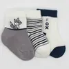 Bibaby Çorap Soket 3lü Bistyle Fox Penye Gri