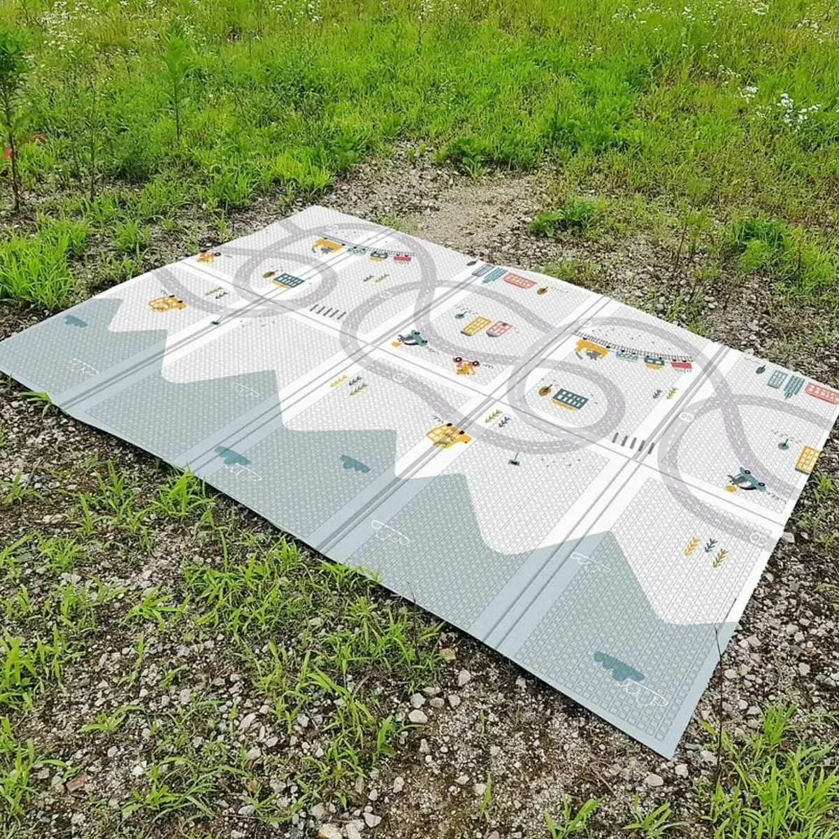 Parklon Mutlu Seyehat Katlanabilir Bebek Oyun Halısı 140x200x1 cm