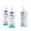 Chicco Baby Moments Doğal Göz Yakmayan Bebek Saç ve Vücut Şampuanı 750 ml x 3 Adet