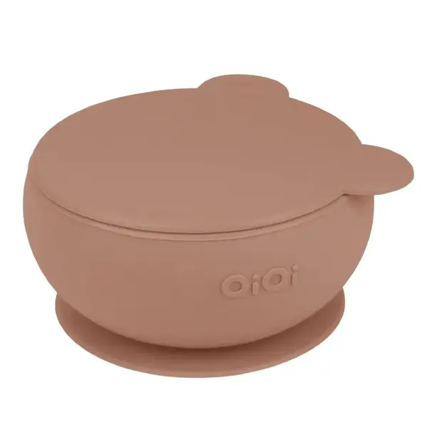 OiOi Vakumlu Mama Kasesi Kapaklı Woody Brown