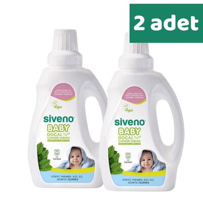 Siveno Baby Doğal Çamaşır Sabunu 750 ml x2