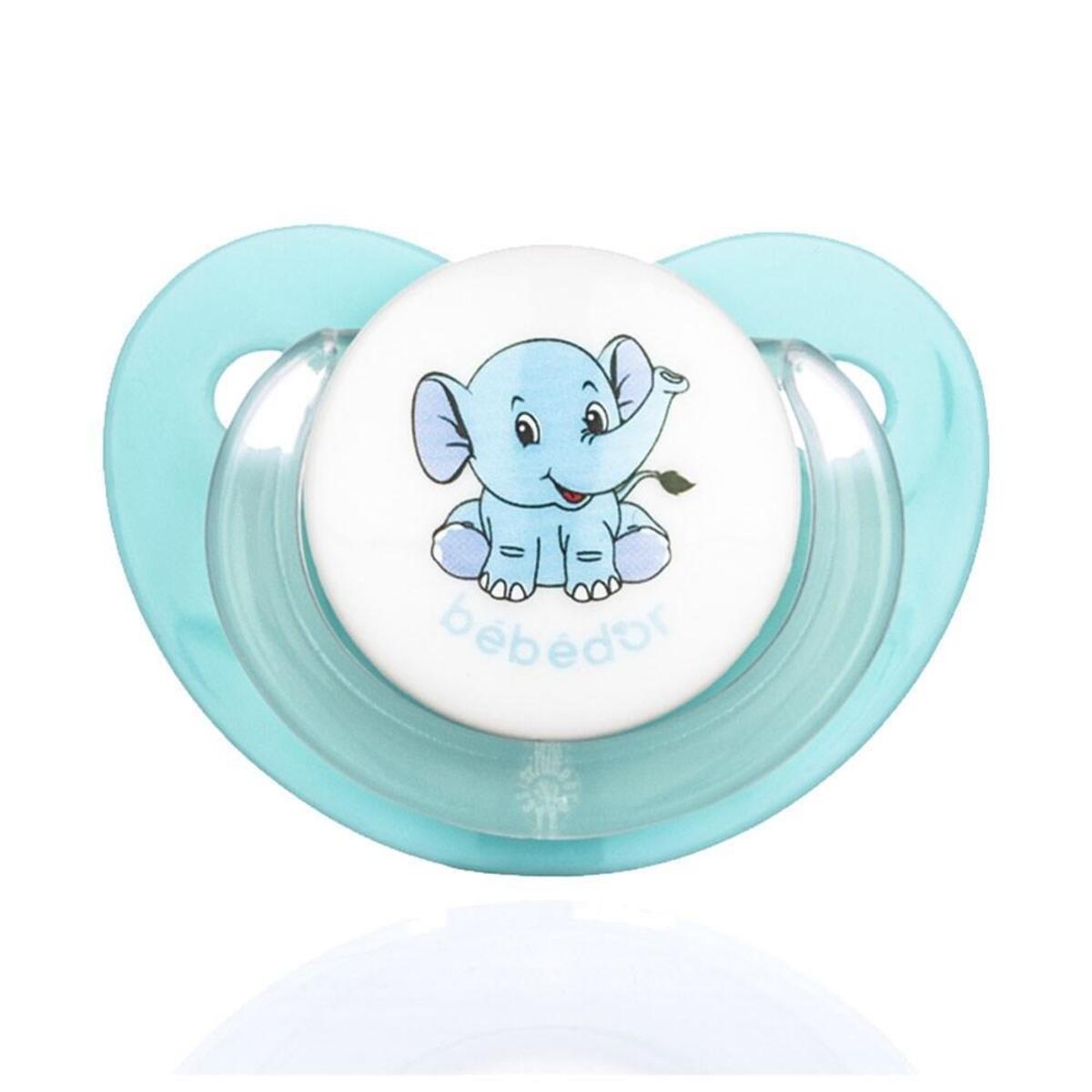 Bebedor Classic Damaklı Silikon Emzik 6+ Ay