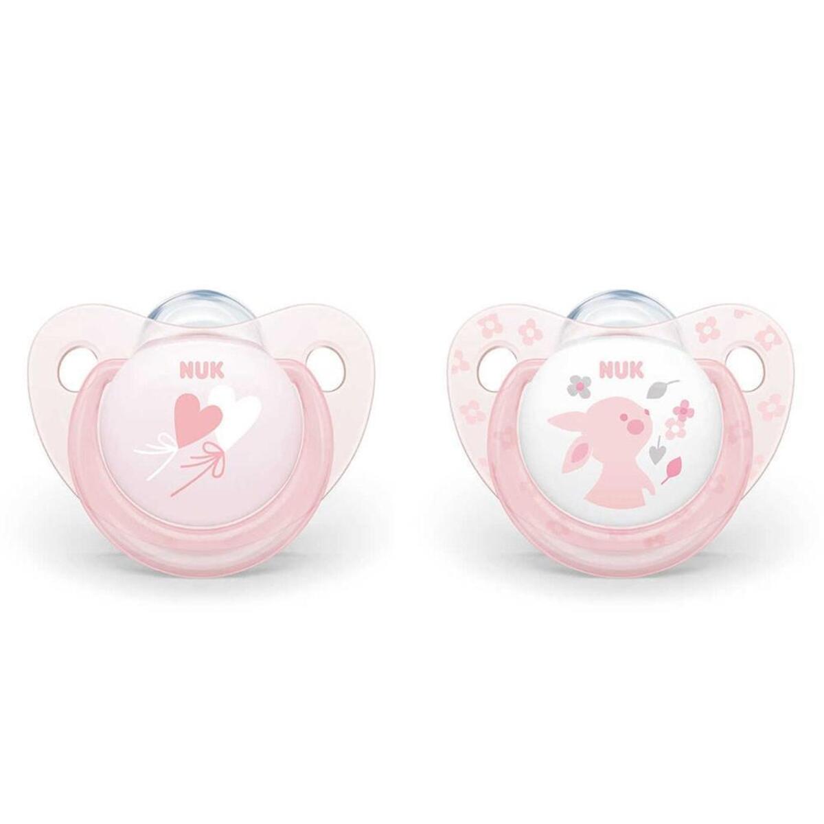 Nuk Baby Rose Silikon Emzik 0+ Ay