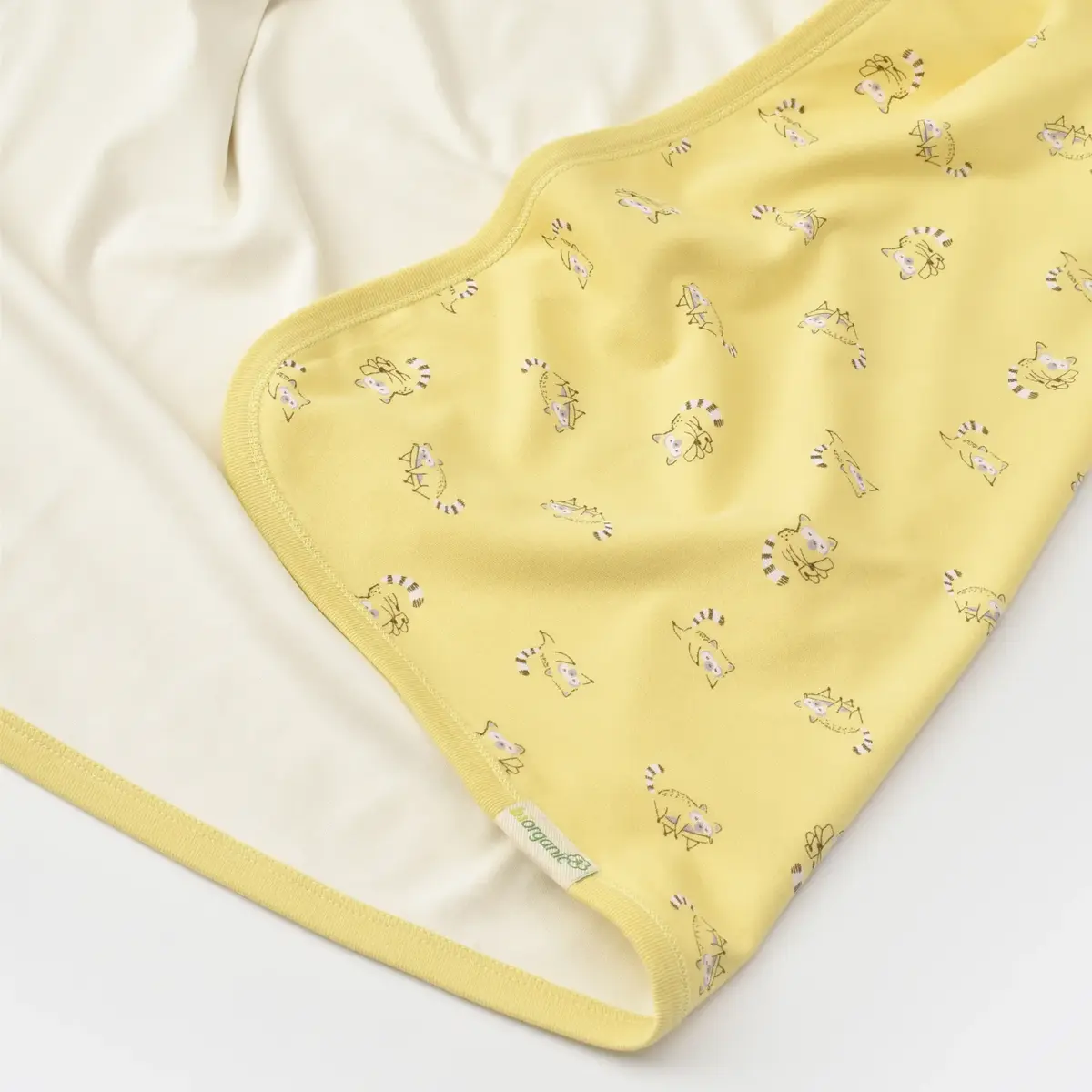 Bibaby Organik Battaniye Baby Racoon Lemon Grass Vanilla Ice