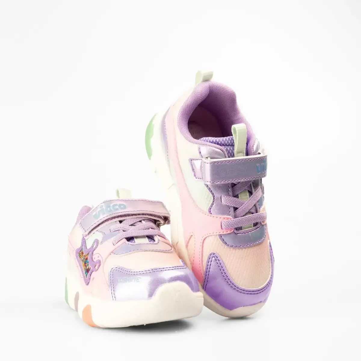 Vicco Queen Ayakkabı Spor Işıklı Phylon Lila