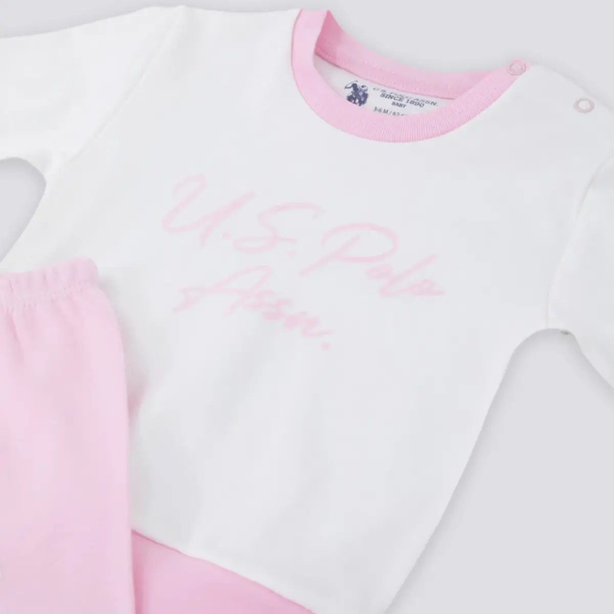 U.S. Polo 2li Takım Sweatshirt Krem