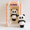 Hubble Doğal Bebek Diş Kaşıyıcı Ve Oyuncağı Panda