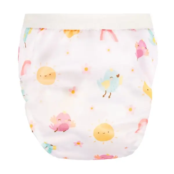 Sevi Bebe Lüks Alıştırma Külodu Sevimli Kuşlar