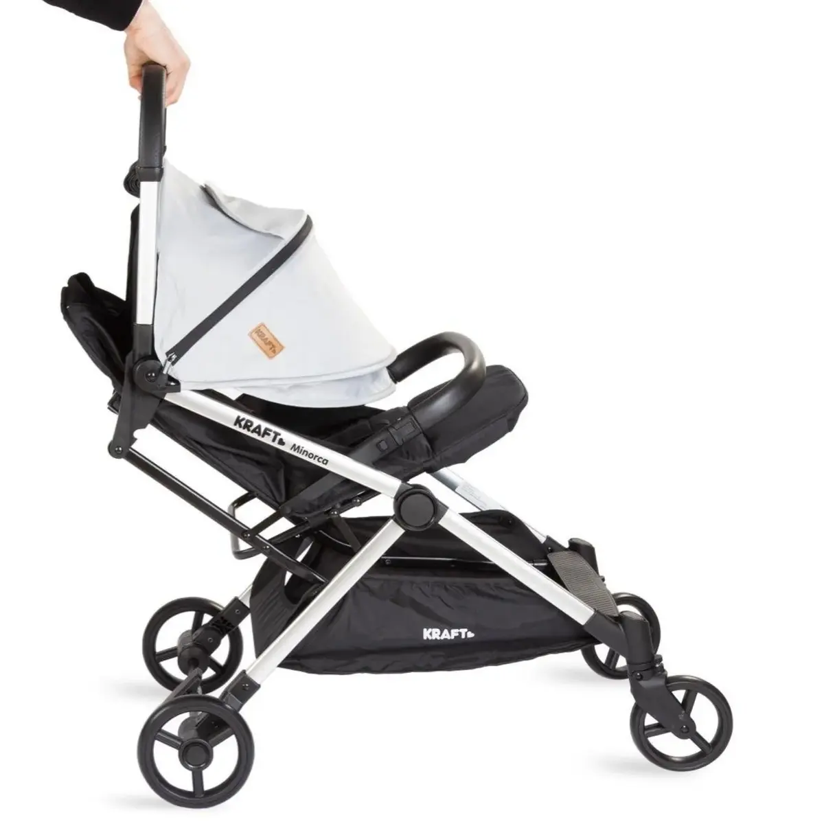 Kraft Minorca Bebek Arabası Black Melange