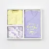 Bibaby Organik Zıbın Takımı Love You Yellow Lavender Prematüre